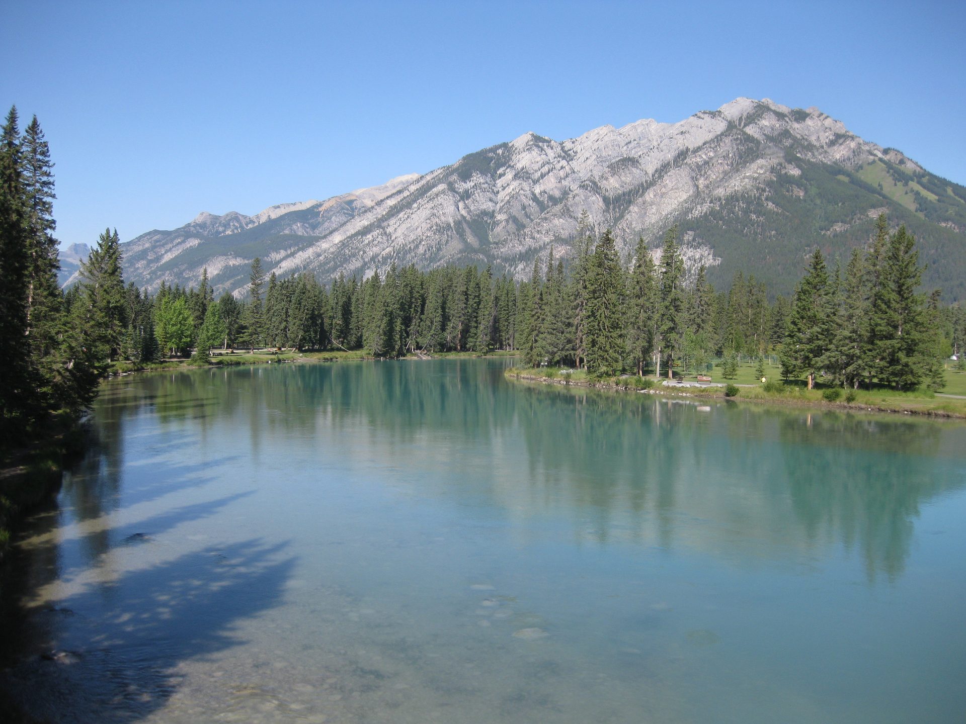 The Bow Valley at sunrise