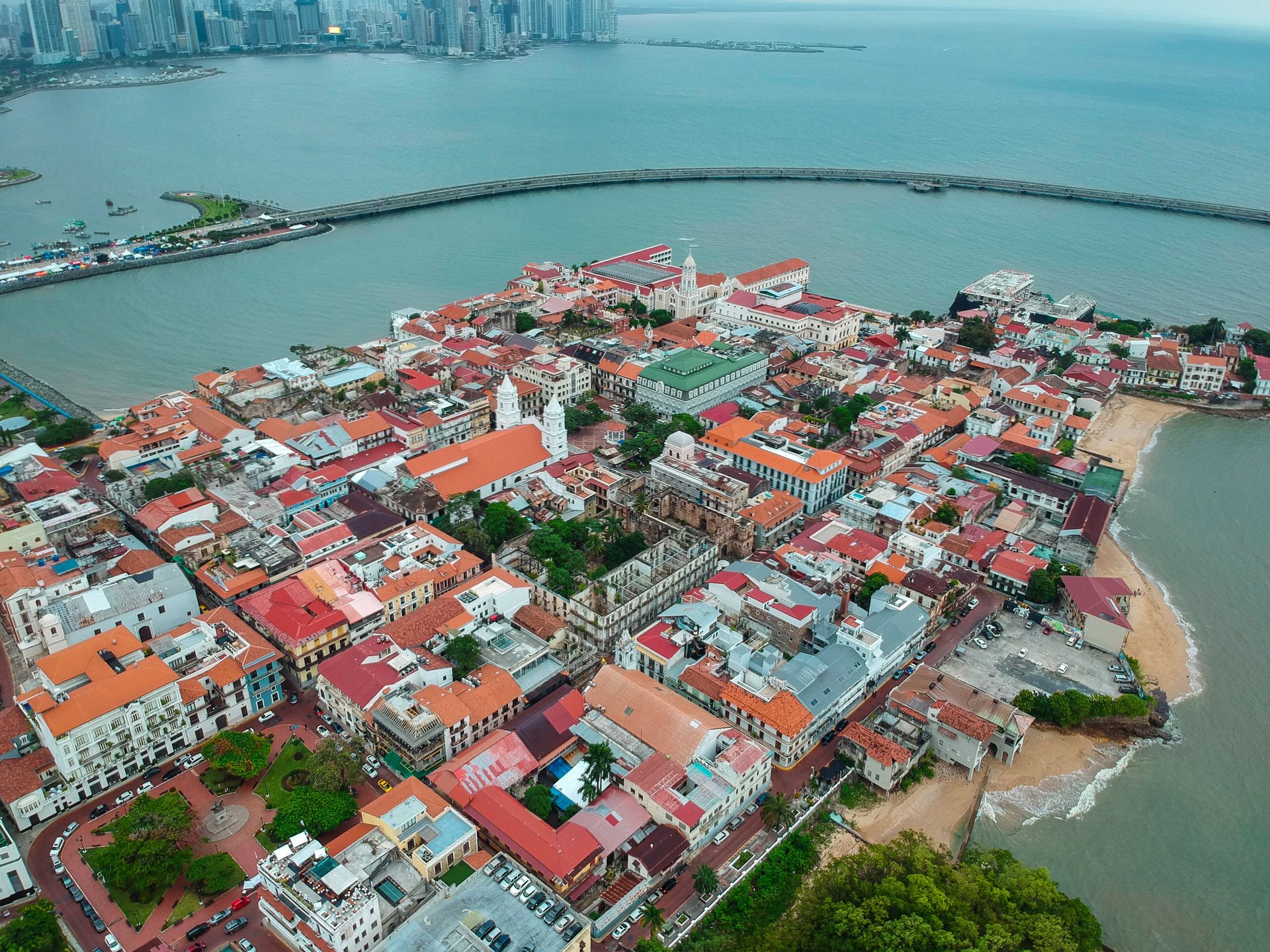 Casco Viejo's colonial streets