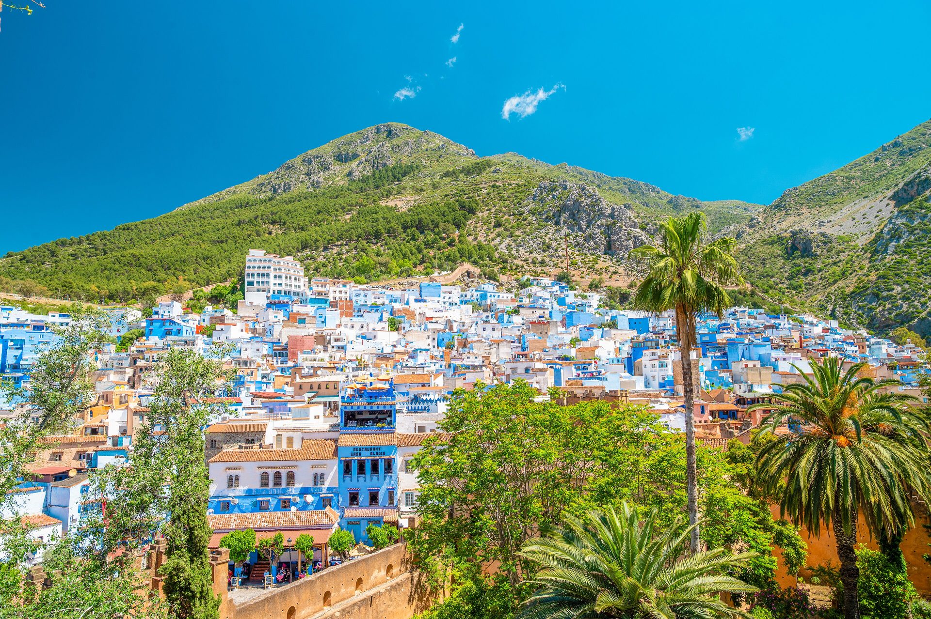 Chefchaouen's blue streets
