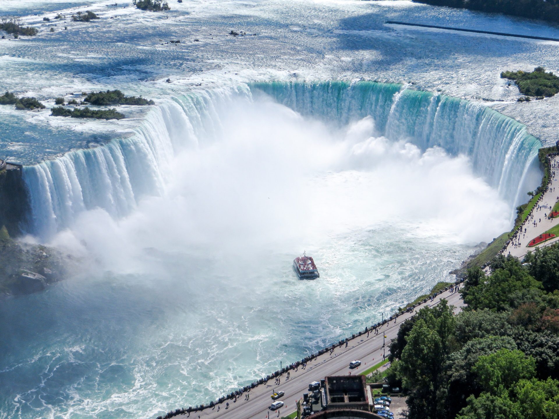 Horseshoe Falls from the Canadian side